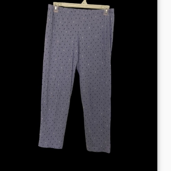 Nautica button up Pajamas size M one pocket bottom has stetch waist - Picture 6 of 12